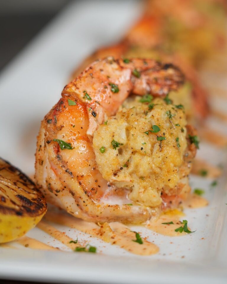Crazy Viral Crab Stuffed Shrimp - One Stop Chop